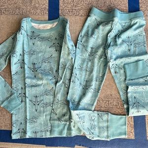 New with tags crewcuts boys airplane pajama set long sleeve and pants. Size 7
